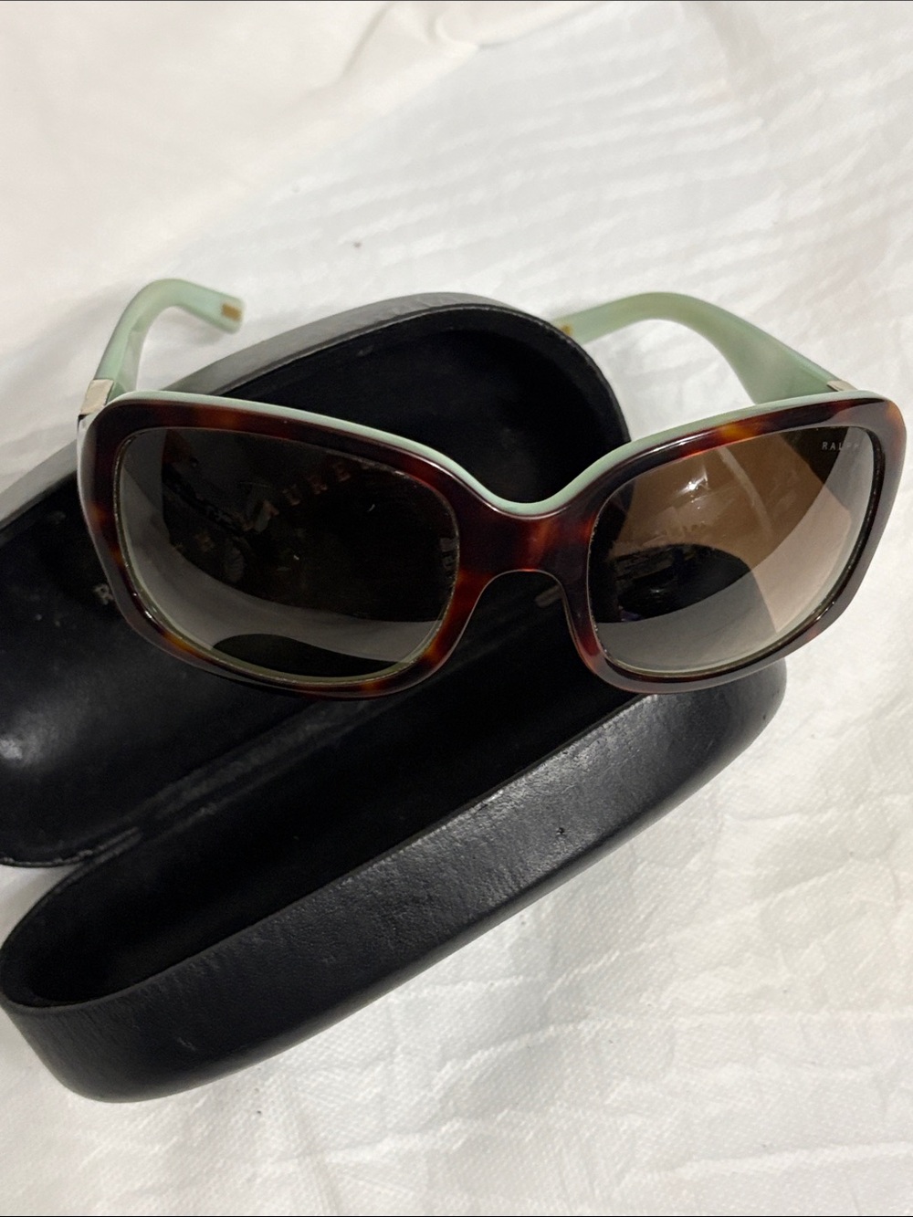 Ralph Lauren Two-Tone Tortoiseshell Sunglasses